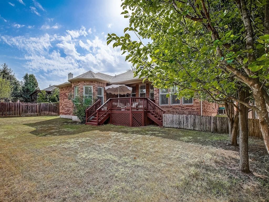 Back yard - 2511 Powderham Ln