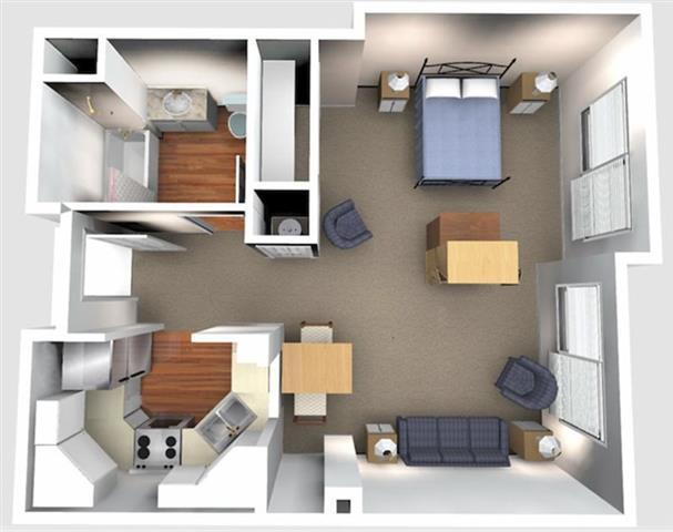 Floorplan - Rafael Town Center Apartments