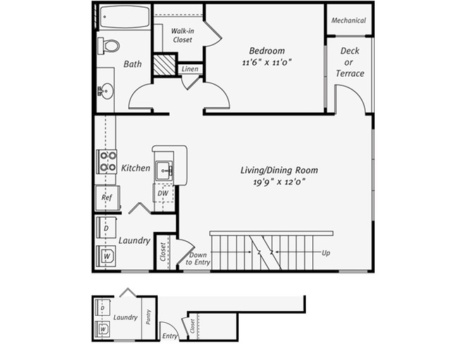 Floorplan - Avalon at Bedford Center