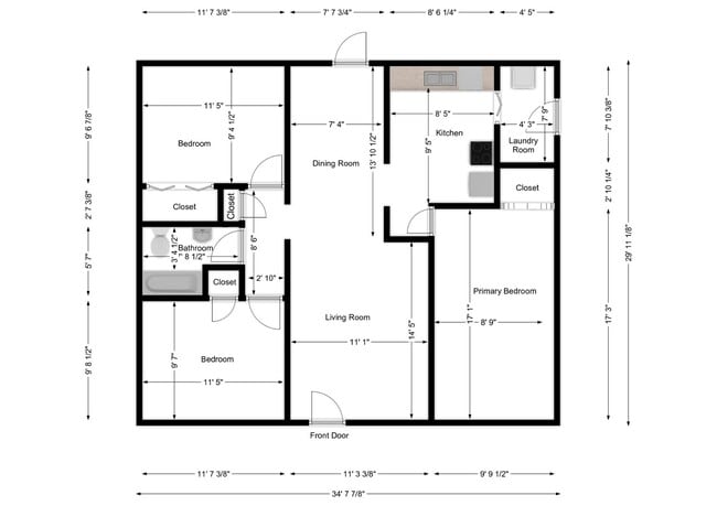 Building Photo - $0 DEPOSIT OPTION. CHARMING 3 BED 1 BATH R...
