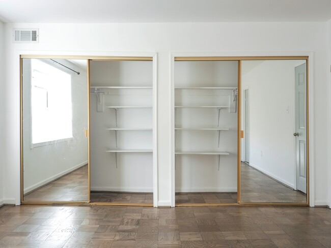 Master bedroom closet shelves - 702 Quince Orchard Blvd