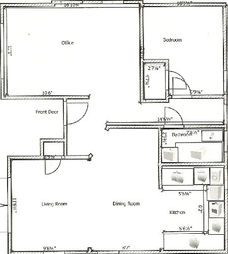 1BR/1BA - Cottage Street Lofts