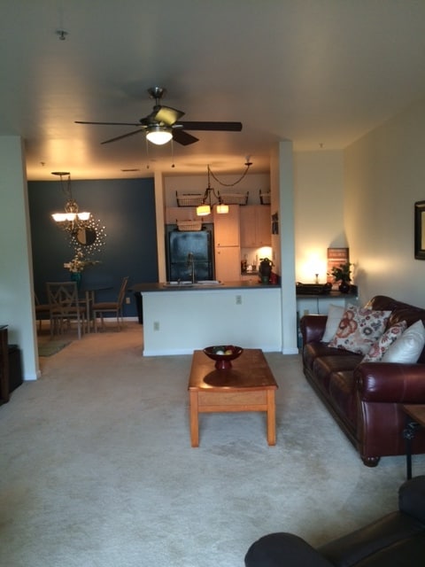 Living area - 624 Bristol Village Dr