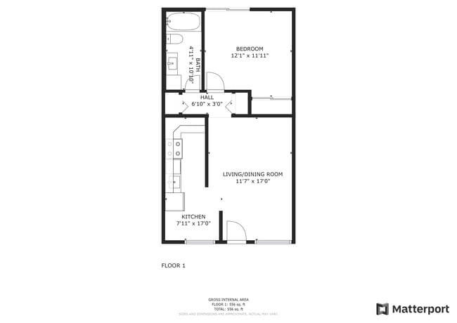 Floorplan - Canyon Ridge Apartment