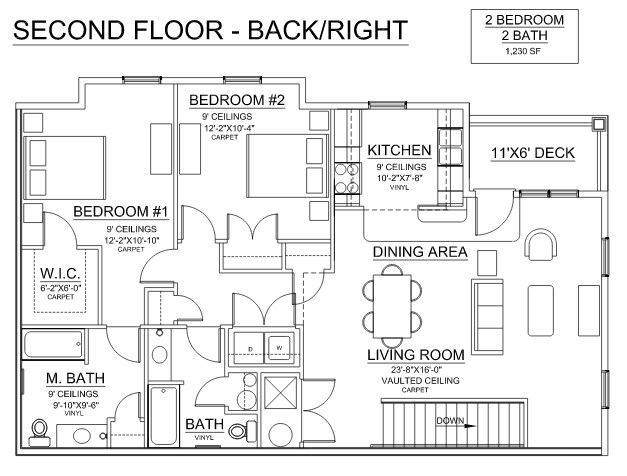 2BR/2BA - Shady Oak Apartments