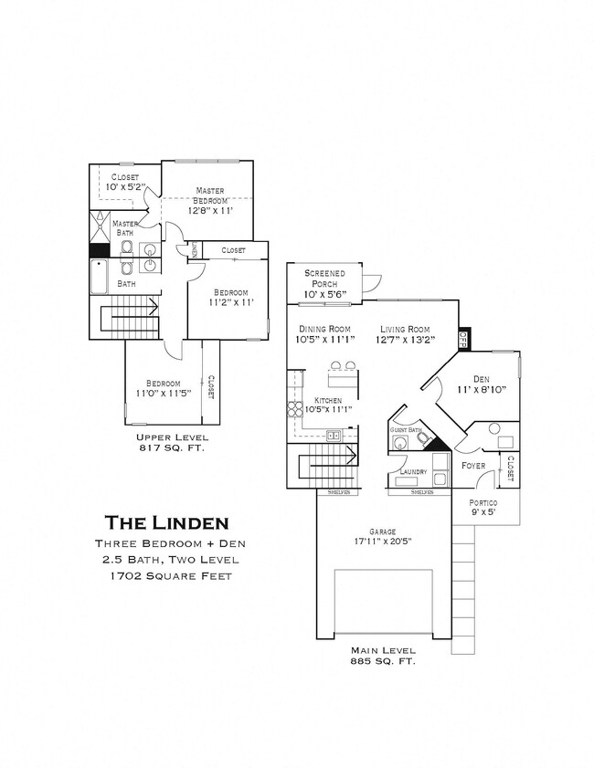 Floorplan - Cedar Pointe Townhomes