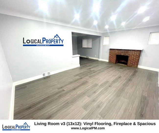 Primary Photo - 3/1Brick Bnglw w/Frnt Prch, Fireplace,Ceil...