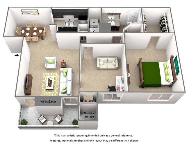 Floorplan - The Willows on Rosemeade