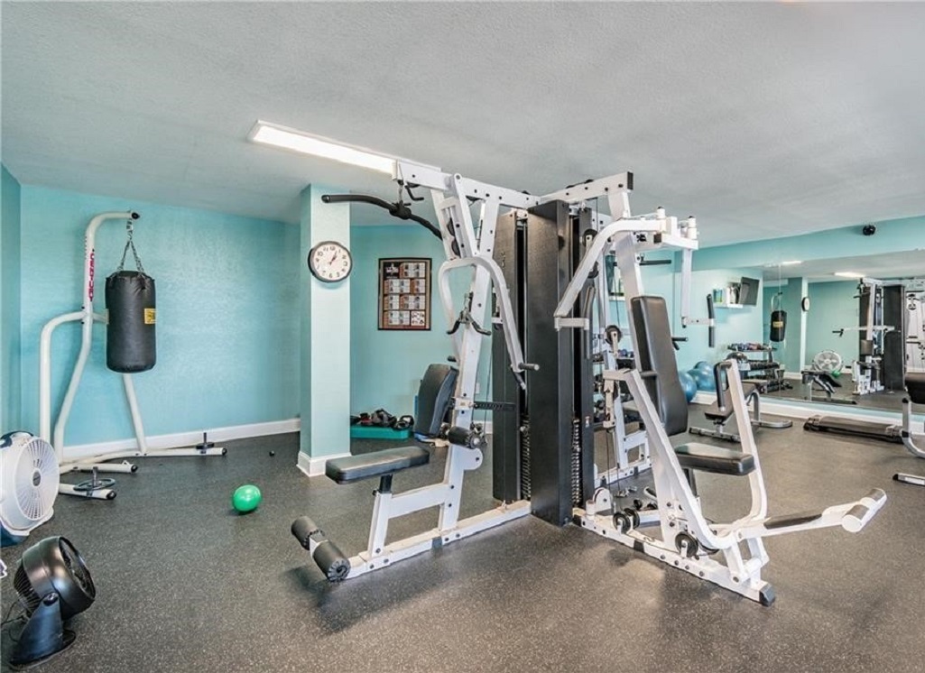 Gym equipped with more than what you need - 5915 Sea Ranch Dr