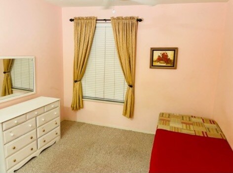 Bedroom #1, Decorated - 100 S Alameda St