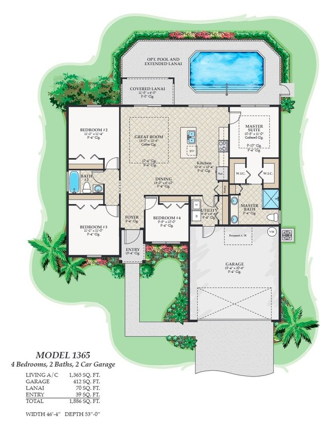 Building Photo - BRAND NEW CONSTRUCTION- 4 Bedroom 2 Bath-2 Car Garage-Serene Lake Placid Location