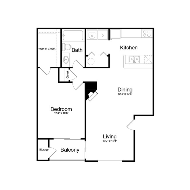 Floorplan - Alvista Trailside Apartments
