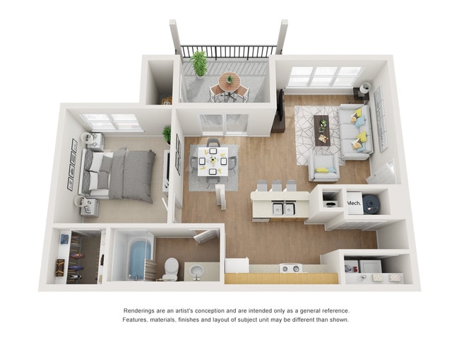 Floorplan - Maple Knoll Apartments