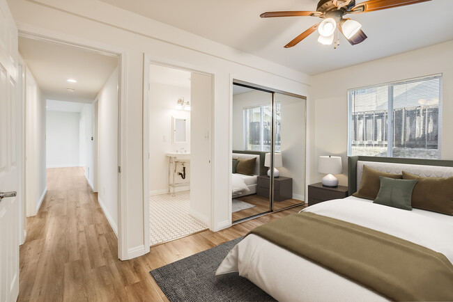 BEDROOM STAGED - 2439 S Burnside Ave