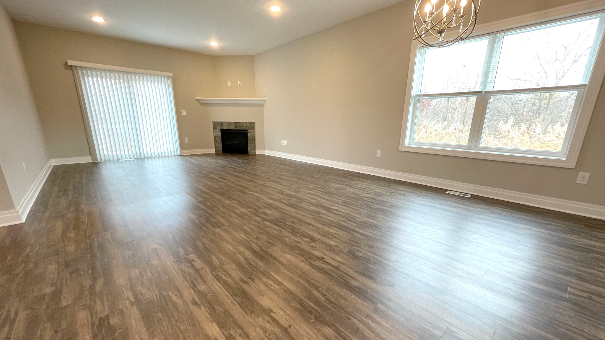 Living Room with Fire Place - 4284 Tisbury Ln