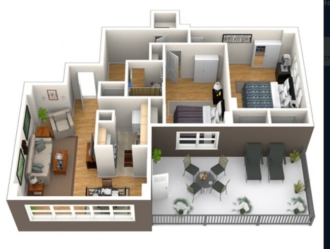 2BR/1BA - 15-35 Elk St