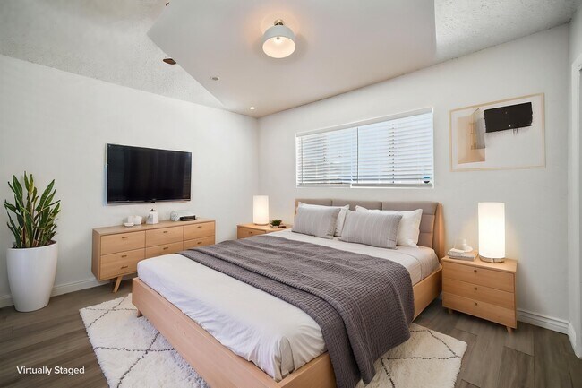 Bedroom Staged - Winnetka Gardens Apartments