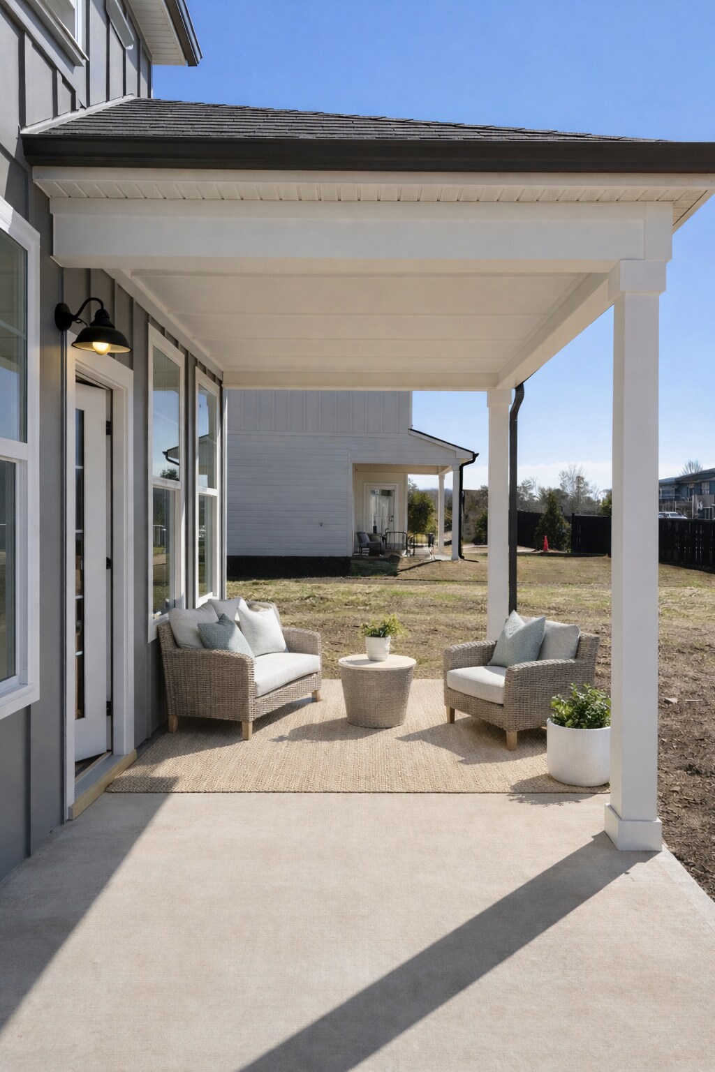 Covered porch - 7650 Mistflower Cir