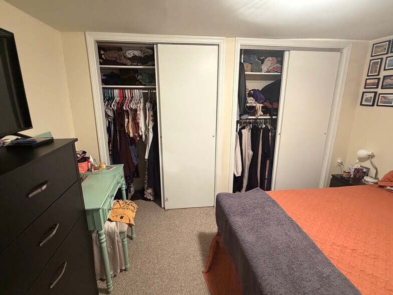 Sliding door closets with built=ins. - 1336 Kenyon St NW