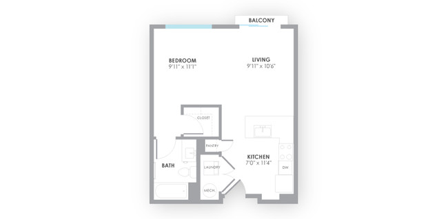 Floorplan - AMP Luxury Apartments