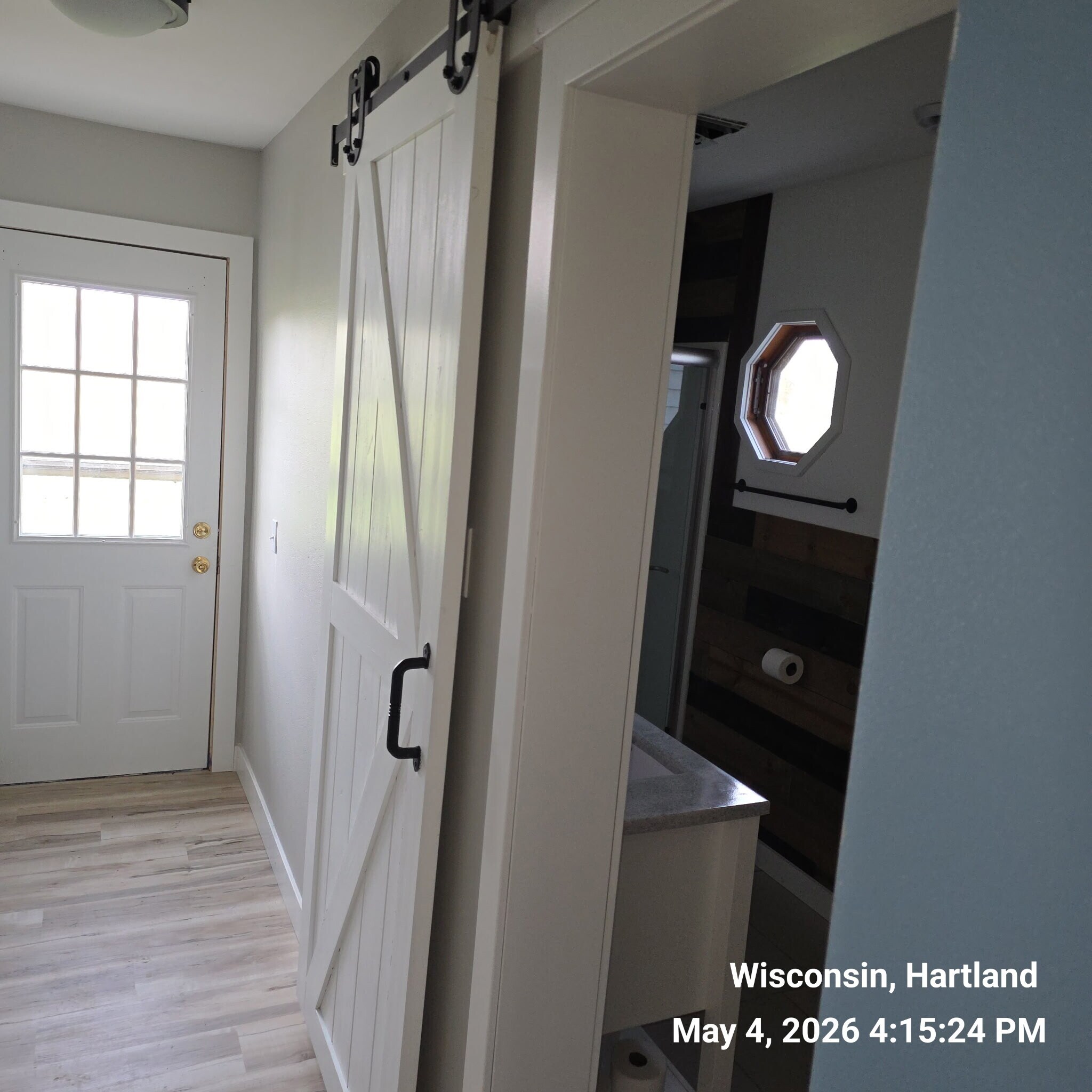 Hallway to upstairs - W287N8408 Center Oak Rd