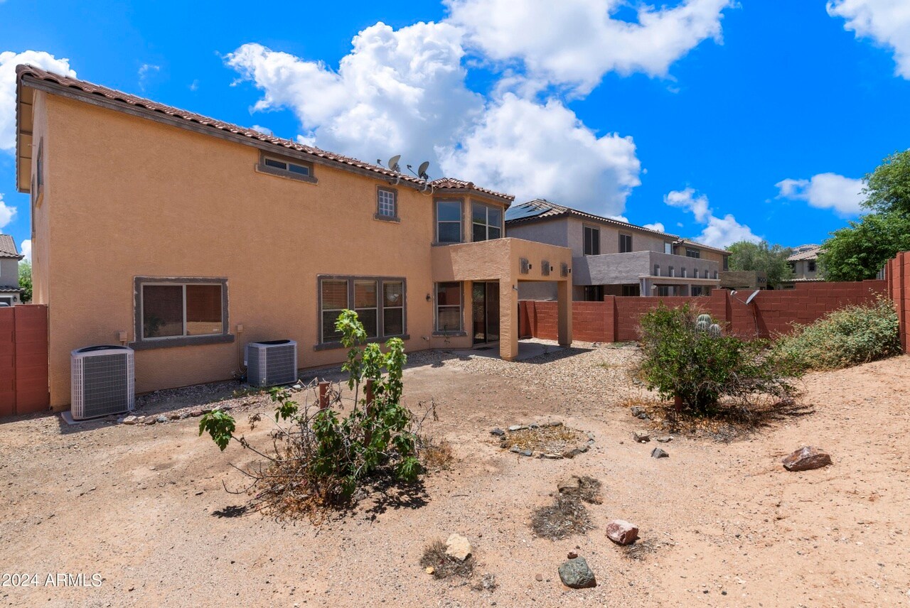 Backyard - 18466 W Westfall Way