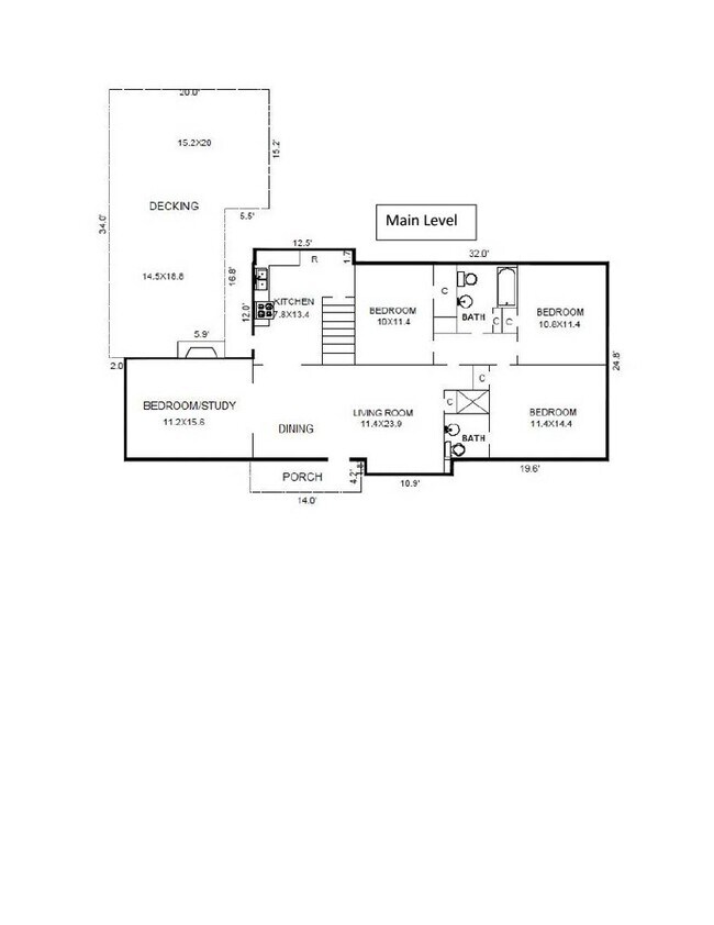 Building Photo - Large Duplex home with giant deck, parking, in quiet neighborhood, Available in June