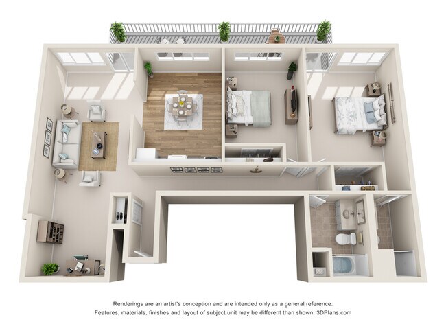 2 Bed - Hamilton Hall