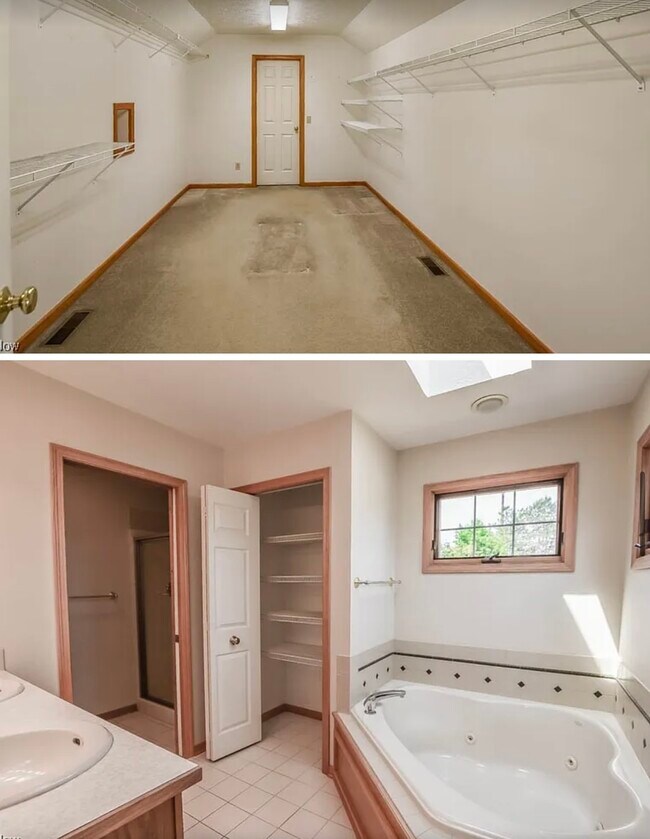 A huge walk-in closet. - 8572 Yorkshire St NW