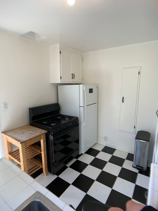 Kitchen 3 Spice rack closet on back wall - 1827 18th St