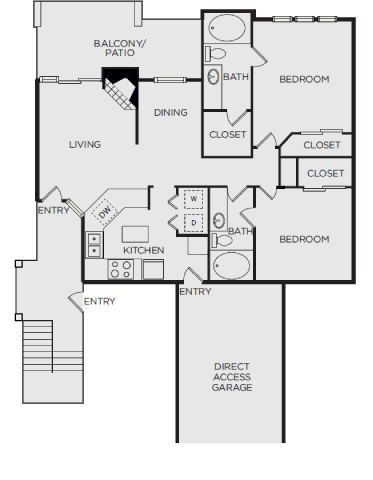 Floorplan - Courts of Bent Tree