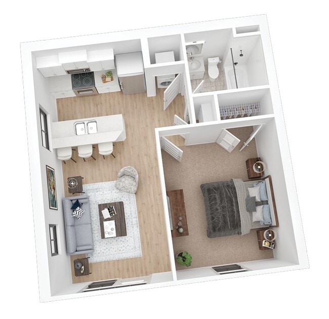 Floorplan - Hillside Lofts