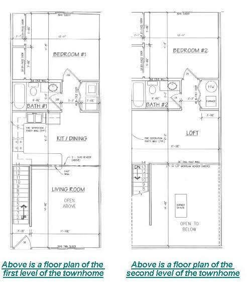 Floorplan - Crown Pointe Townhomes - Shiloh
