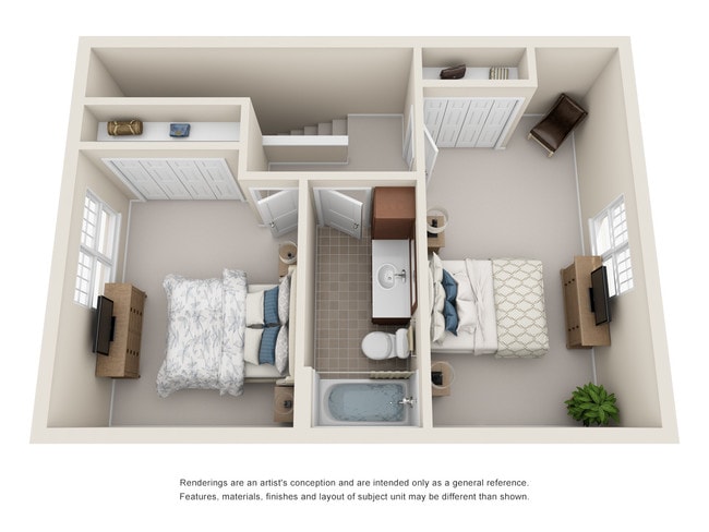 Floorplan - Palm Villa Townhome