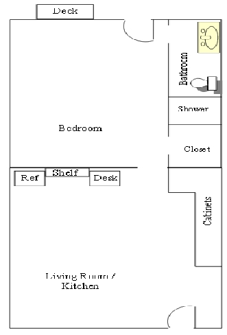 Studio - George Town Apartments