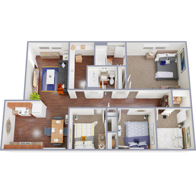 Floorplan - Oak Meadow Villa