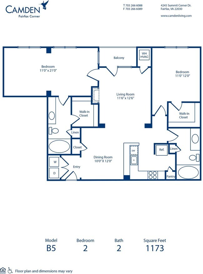 Floorplan - Camden Fairfax Corner