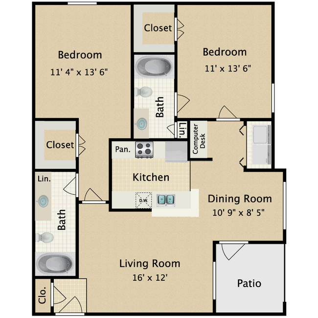 Floorplan - Eagles Landing