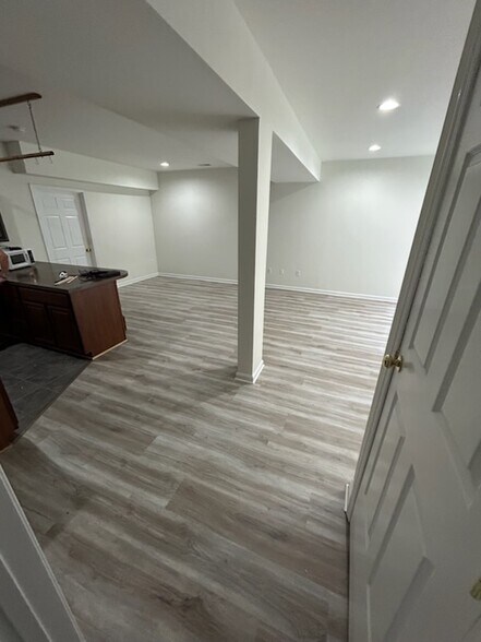 large open concept with kitchen, dining and living area - 1606 Rising Ridge Rd