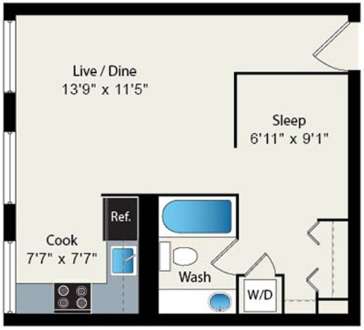 Floorplan - Park Lincoln by Reside