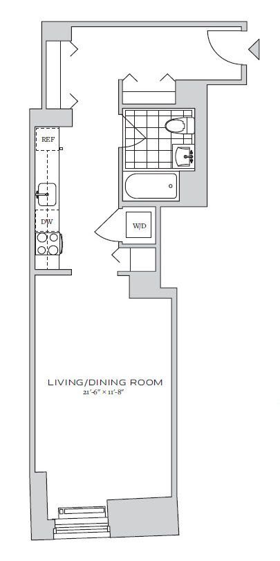 Floorplan - 70 Pine Apartments