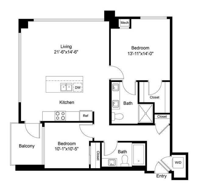Floorplan - The Larking