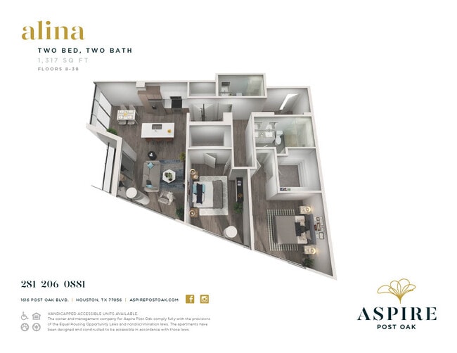 Floorplan - Aspire Post Oak