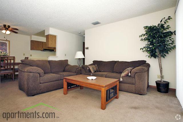 Living Room - Antelope Creek Apartments