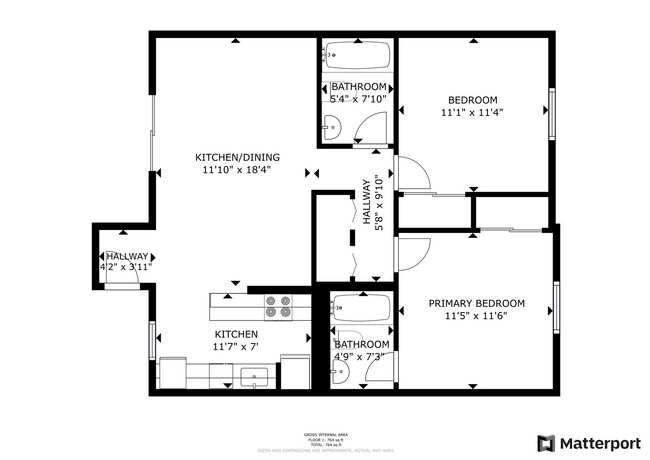 Floorplan - Silver Creek Apartments | 1-3 Bedroom Apartments in Gainesville, FL