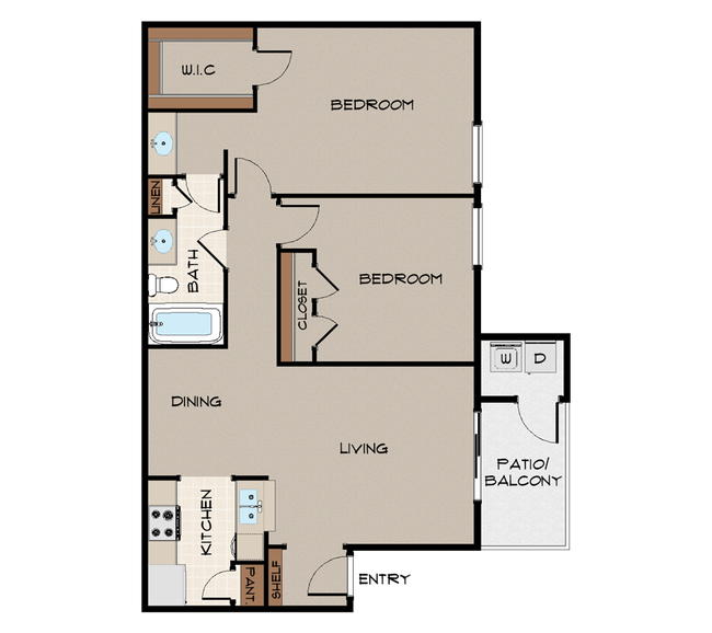 Floorplan - Summit at 7700