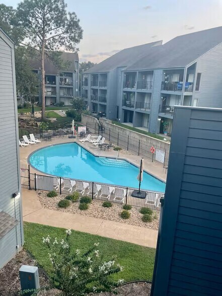 Pool View from Porch - 12500 Melville Dr