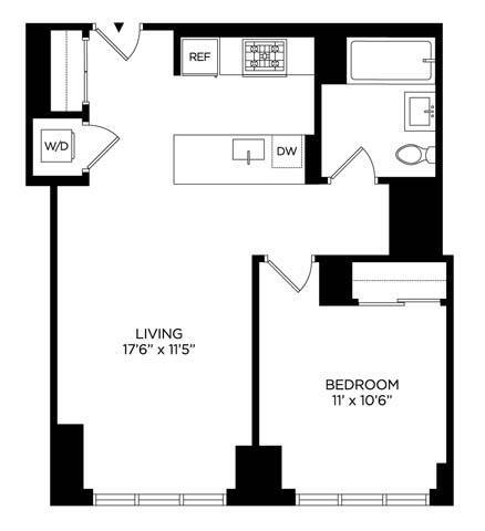 Floorplan - Lincoln at Bankside