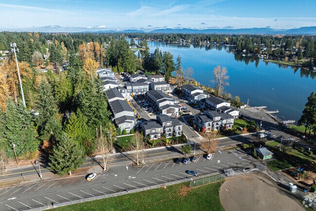 Aerial Photo - The Landing at Lake Tapps