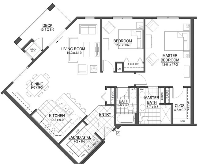 Floorplan - Village Cooperative of Shawnee